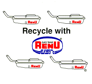 Recycle With RENU Gas Tanks